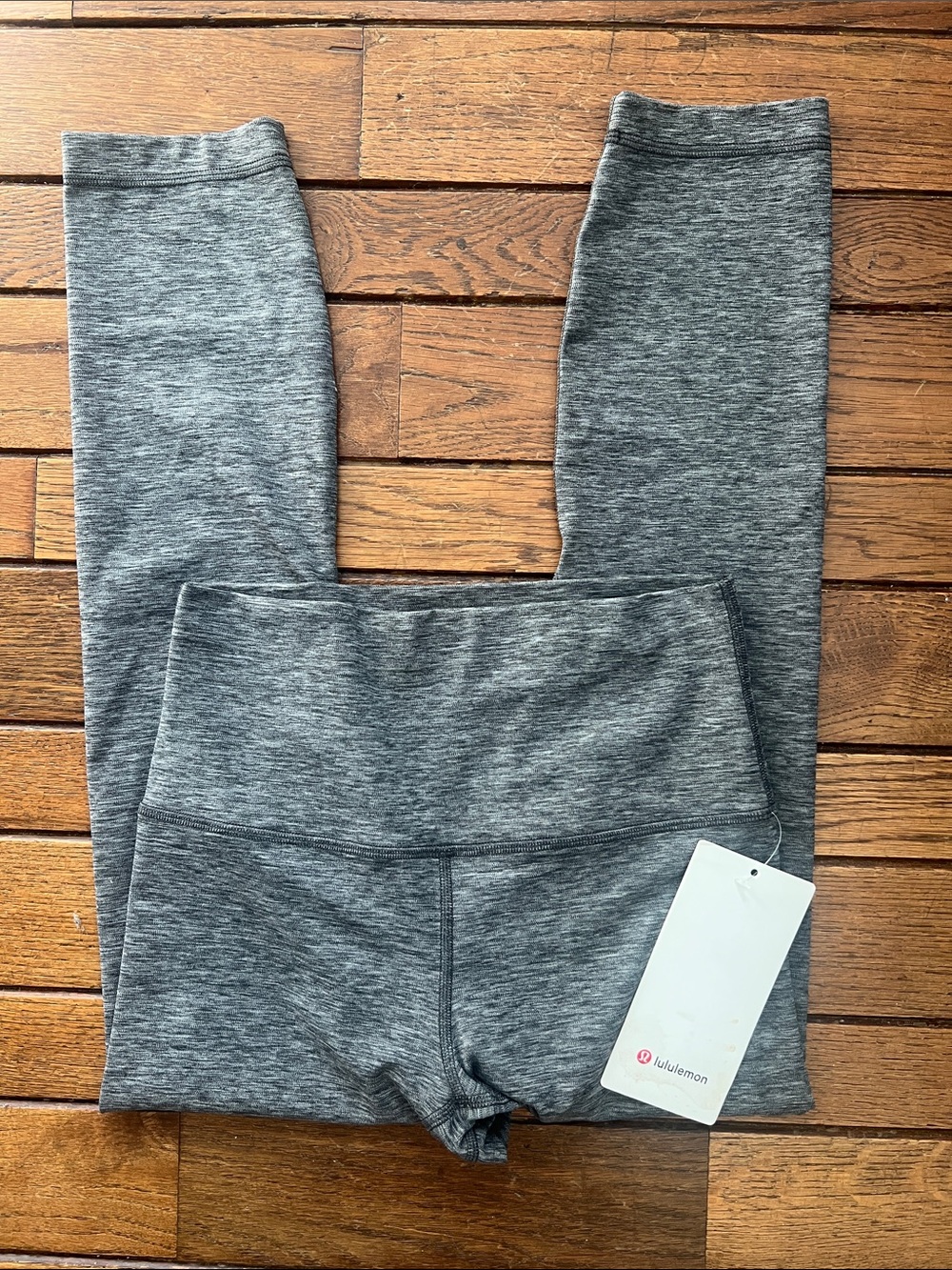 Lululemon Heather Grey High Rise Align Leggings Size 6 New With Tags